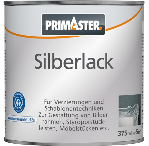 Silberlack 375ml silber - 375ml,