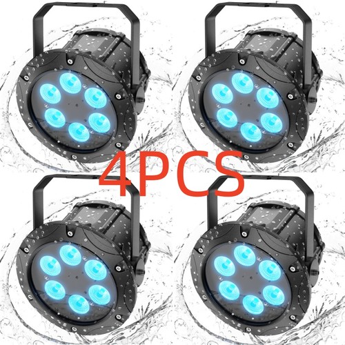 4stk wasserdicht led par - 4stk, 6