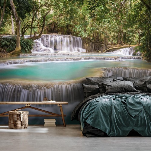 Fototapete wasserfall - fototapete,