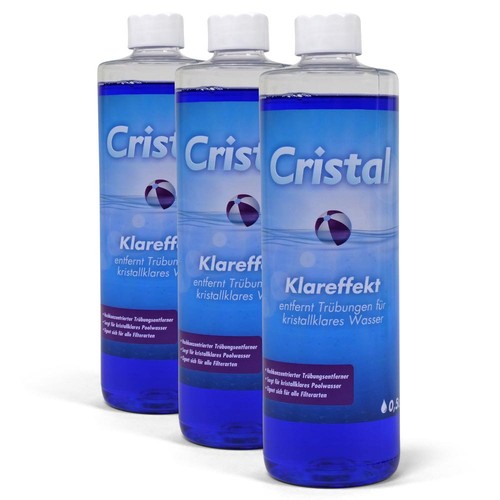 Cristal klareffekt 5 l - 3x, 0,5