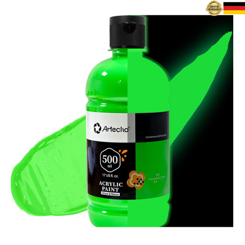 Acrylfarbe neon leuchtgrün - acrylfarbe,
