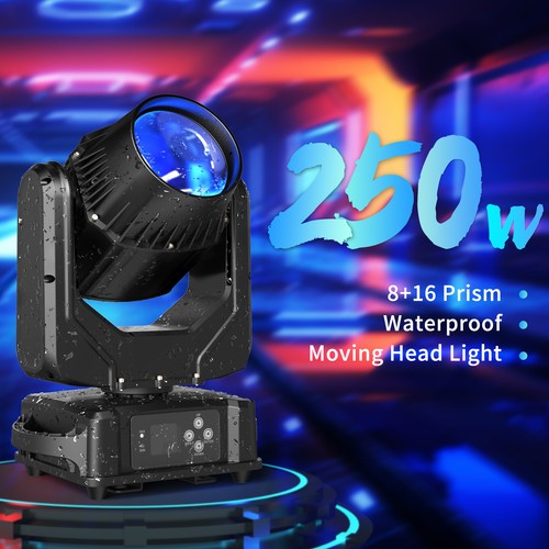 250w moving head ip65 - 250w,
