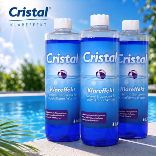 500ml cristal klareffekt - 3x,